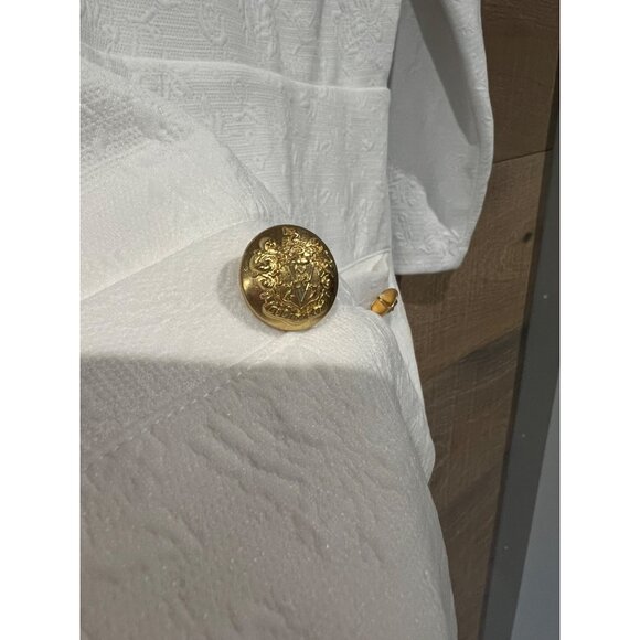 NWOT Veronica Beard White Channing Long Sleeve Sheath Dress SIZE 0 - Picture 5 of 6